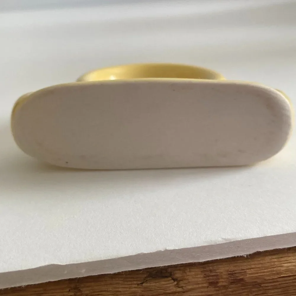 Fiestaware Yellow Retired Color Discontinued Napkin Ring